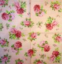 219 Roses - 3-ply (pink/checked) - Ihr